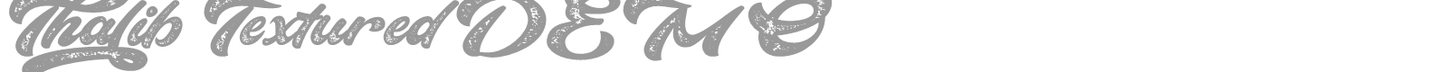 Thalib font preview